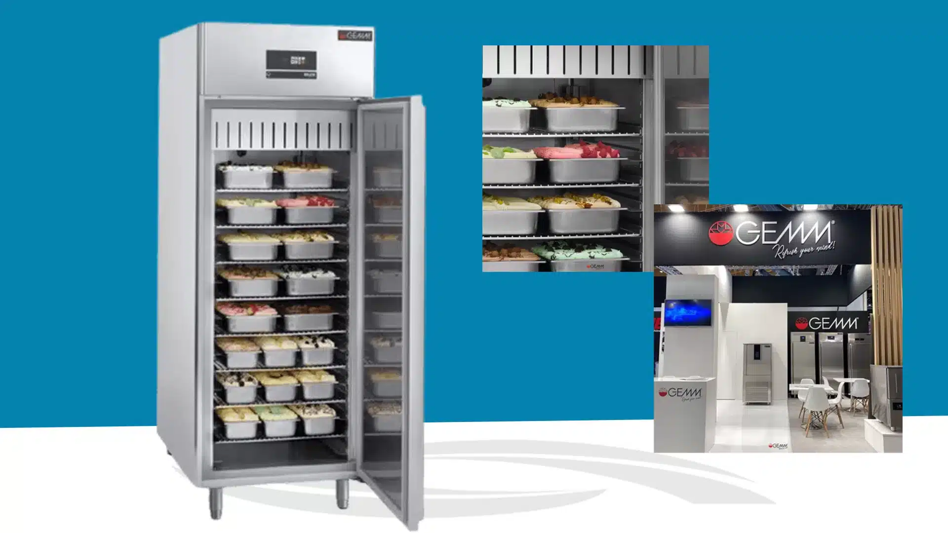 Armários refrigerados de gelato: os melhores produtos estão na Sorvemaq